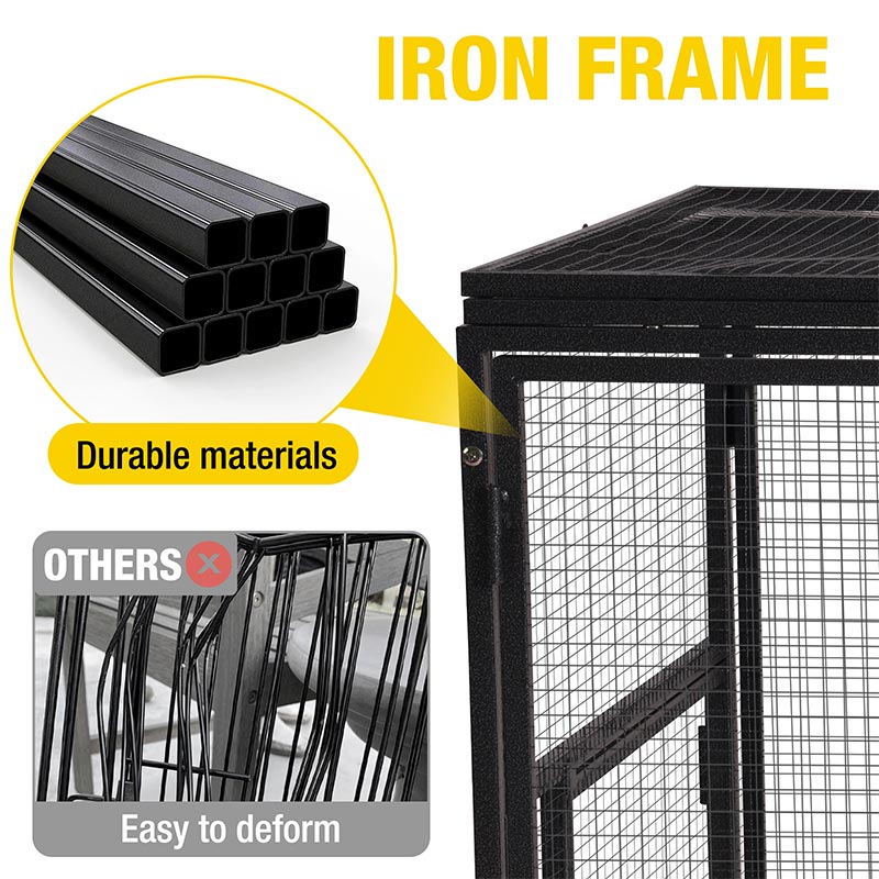 Aivituvin Large Chicken Coop Extension Run