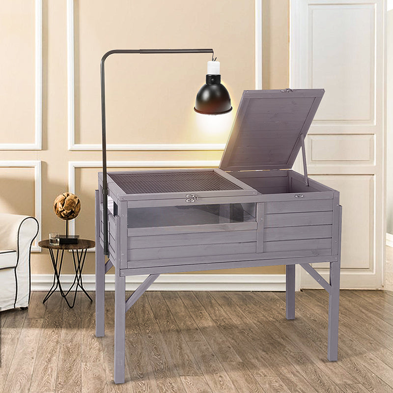 Morgete Tortoise House Habitat Enclosure Turtle Cage for Small Animals