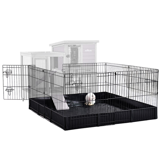 Aivituvin-AIR35 Outdoor and Indoor Bunny Hutch (Inner Space 8.3ft²)