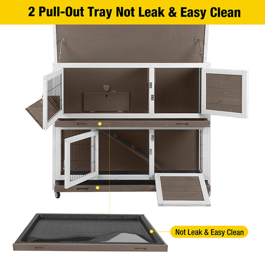 Outdoor Rabbit Hutch