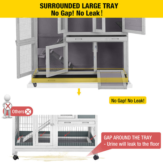 Rabbit Hutch On Wheels