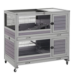 Aivituvin Ferret Cage AIR18, Guinea Pig Cage On Wheels, 14.1 ft²