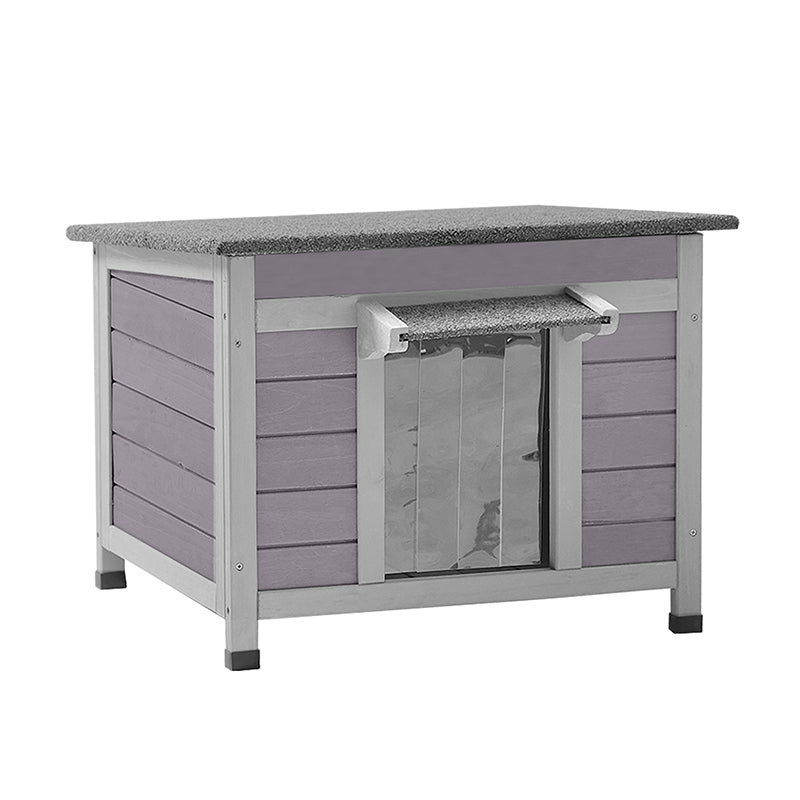 Aivituvin Wooden Outdoor Cat House Cage