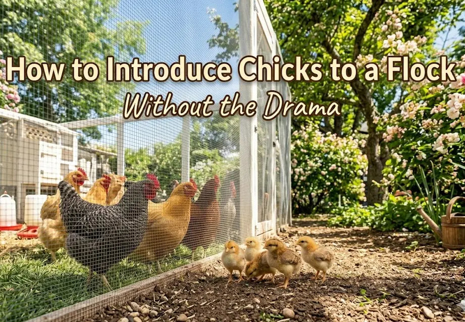How to Introduce Chicks to a Flock Without the Drama
