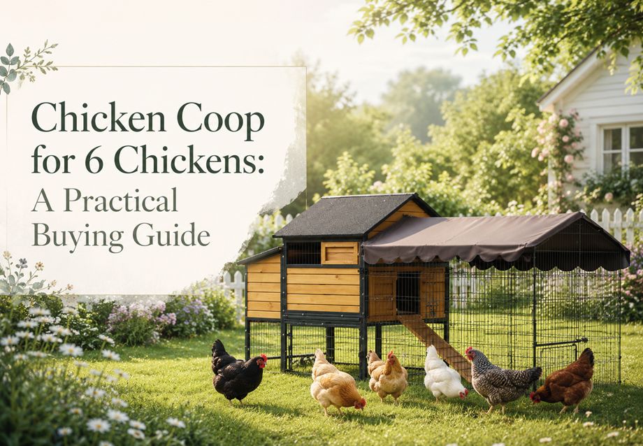 Chicken Coop for 6 Chickens
