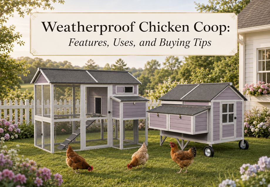 Weatherproof Chicken Coop: What It Needs and How to Choose One