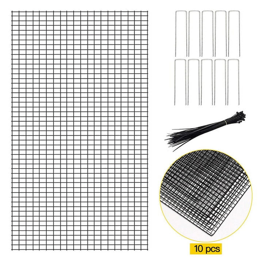 MEDEHOO 31.5” x 11.8” Anti-Rust Chicken Wire Netting with Thickness AIR83-WM-48
