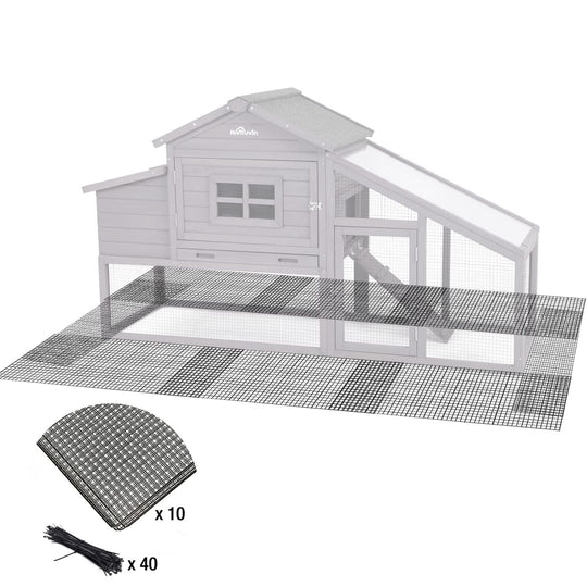 MEDEHOO Chicken Wire Fencing Wire Mesh Netting Cages Animal Barrier Garden Aviary Plant Craft Projects AIR83-WM-23