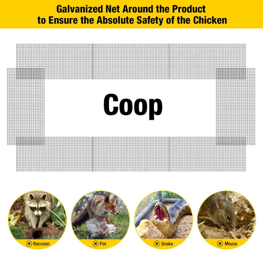 MEDEHOO Chicken Wire Fencing Wire Mesh Netting Cages Animal Barrier Garden Aviary Plant Craft Projects AIR83-WM-23