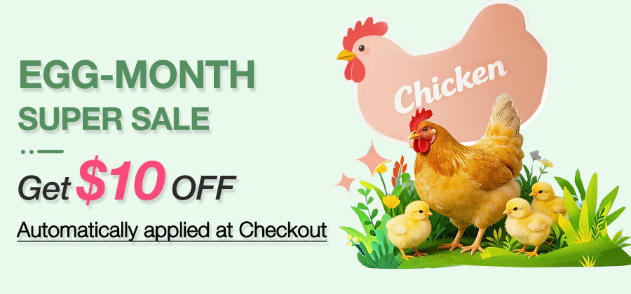 Aivituvin Mobile Chicken Tractor AIR61, Chicken Coops on Wheels for 2-
