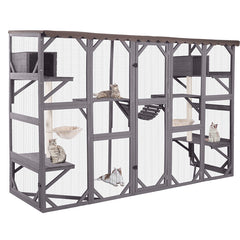 Aivituvin Large Cat Enclosure AIR7017, 104.33
