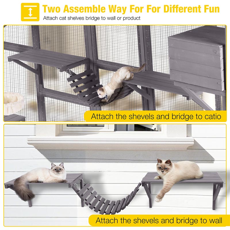 Aivituvin Large Cat Enclosure AIR7017, 104.33