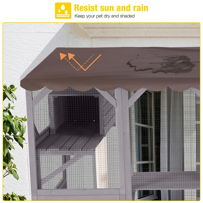 Aivituvin Large Cat Enclosure AIR7017, 104.33