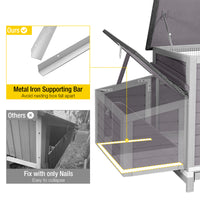 Aivituvin-AIR69 Wooden Chicken Coop for 2-4 Chickens