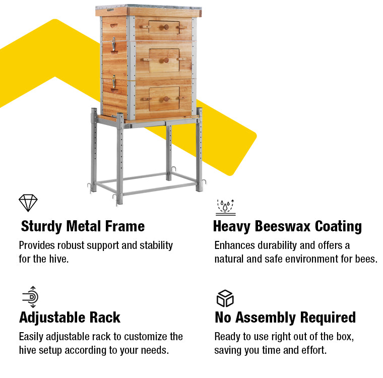 2 tier Metal authentic bee Rack !