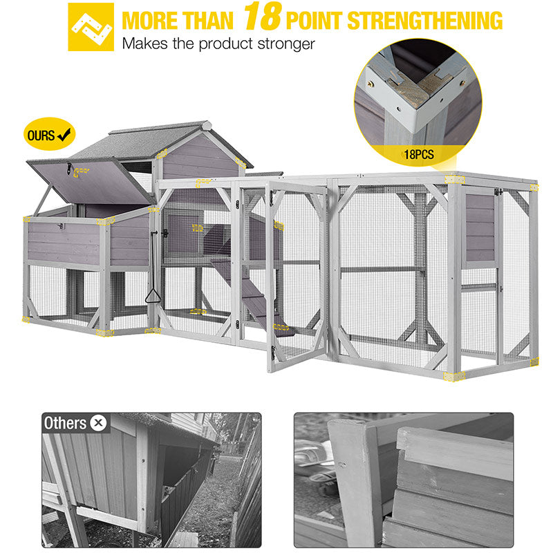 Aivituvin Large Chicken Coop AIR46-M, 118