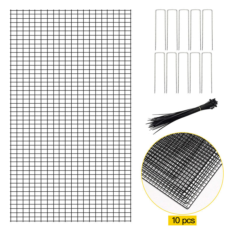 Aivituvin Chicken Tractor AIR27, Wooden Chicken House for 2-4 Hens, 23.03ft²