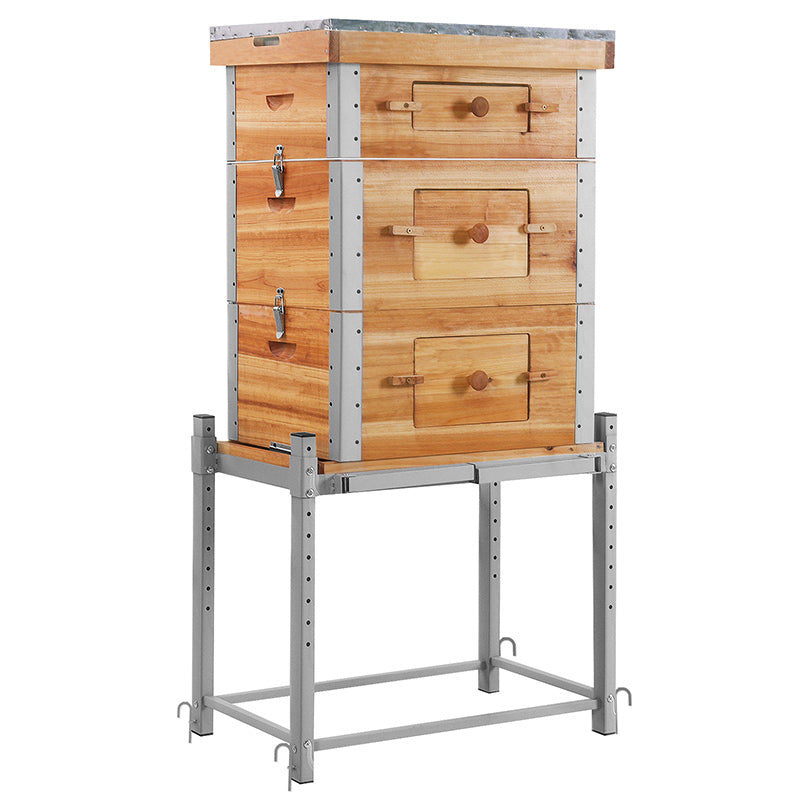 Complete Beehive Kit - No Assembly Needed, Large Wooden Bee Box with ...