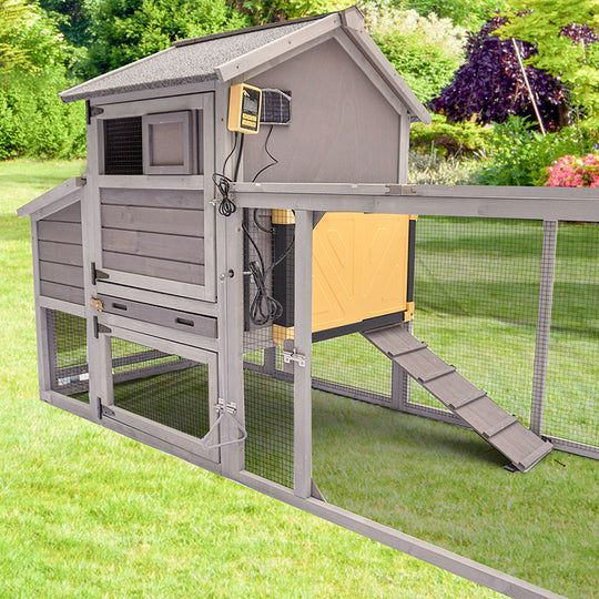 Aivituvin-AIR27 Chicken Tractor | Chicken House for 2-4 Hens( Inner Space 23.03ft²)