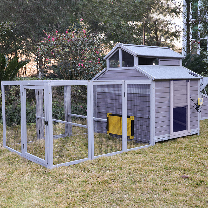 Aivituvin Large Poultry Coop AIR49, Duck and Chicken Coop for 4–6 Birds