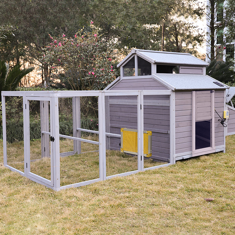 Aivituvin Large Poultry Coop AIR49, Duck and Chicken Coop for 4–6 Birds