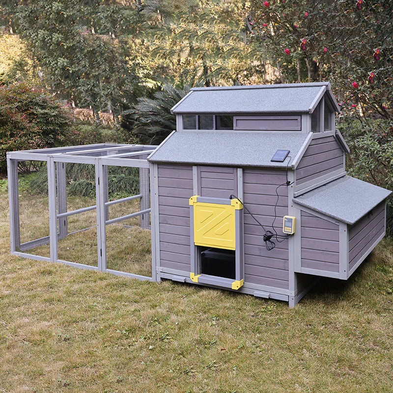 Aivituvin Large Poultry Coop AIR49, Duck and Chicken Coop for 4–6 Birds