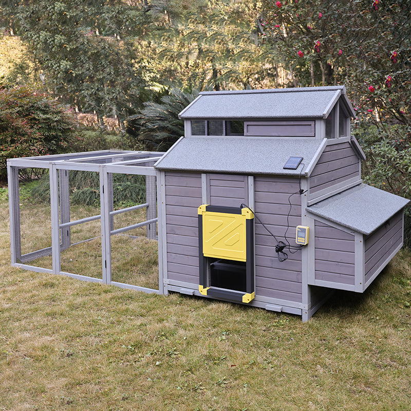 Aivituvin Large Poultry Coop AIR49, Duck and Chicken Coop for 4–6 Birds