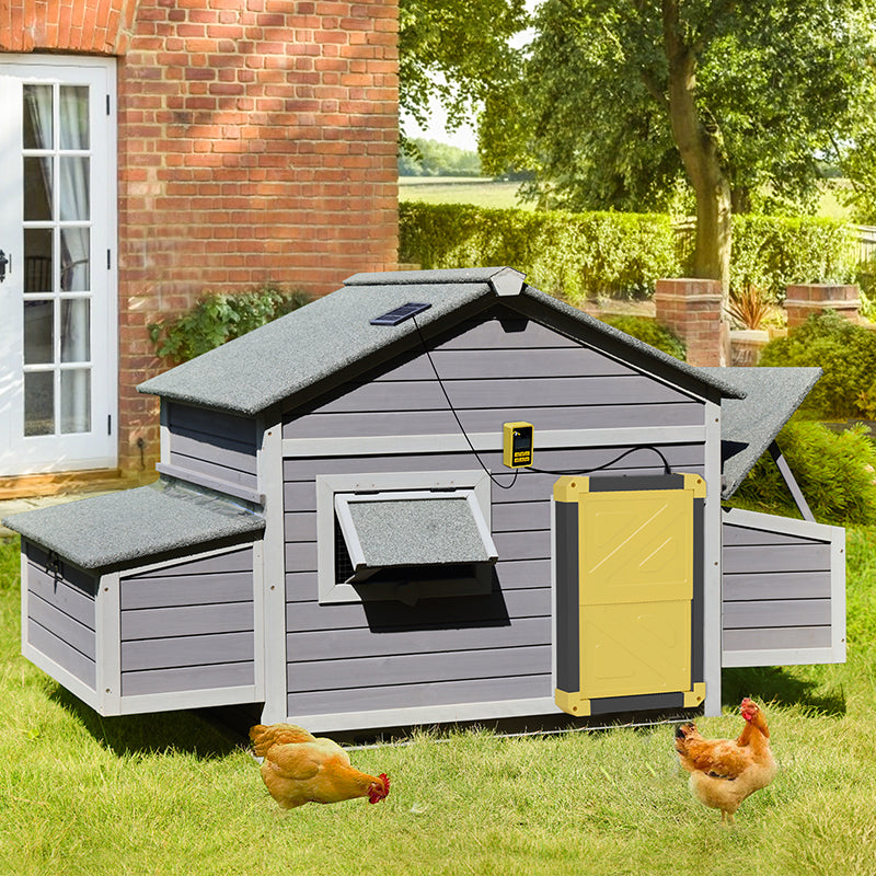 Aivituvin Wooden Hen House AIR59, Chicken Coop for 2–4 Hens