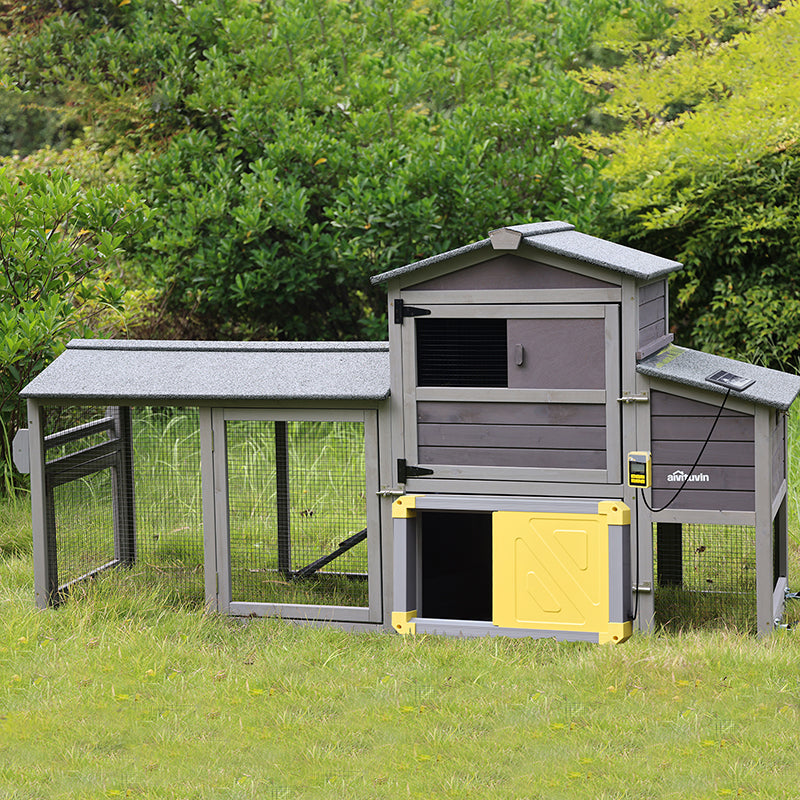 Aivituvin- AIR61 Mobile Chicken Tractor for 2-3 Chickens( Inner Space 18.47ft²)