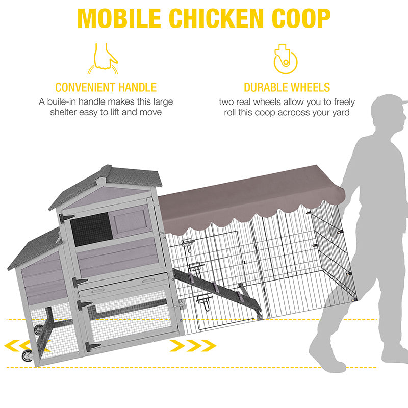 chicken coop on wheels