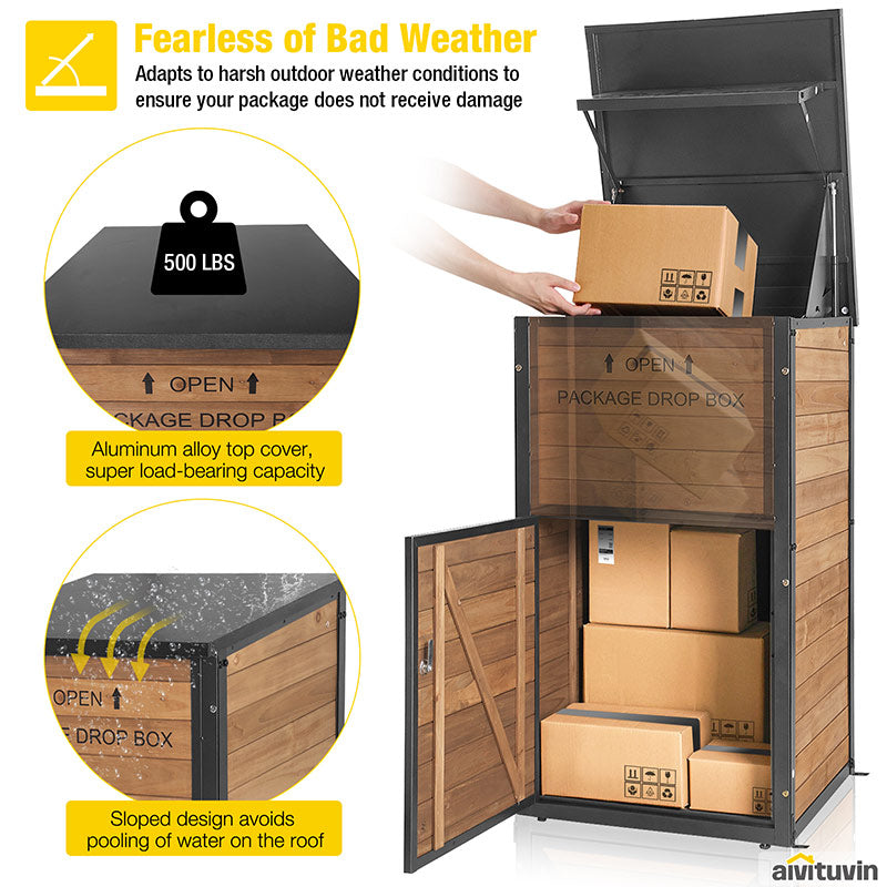 Aivituvin Secure Package Delivery Box AIR7011 - Thumbnail 2