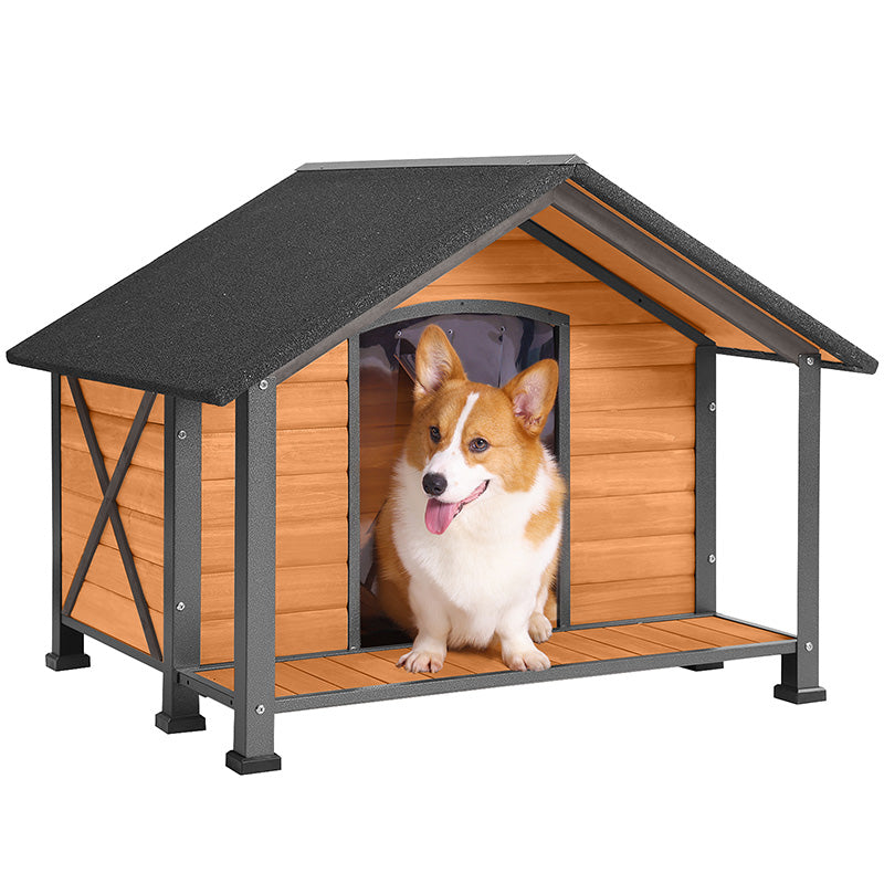 Morgete Anti-chewing Wooden Dog House 34.3