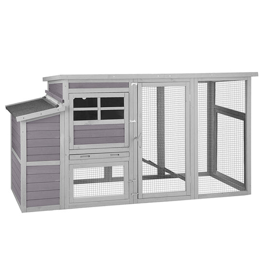 Morgete Metal Chicken Run, Expanded Enclosure Extension with AIR27, AIR31, AIR32