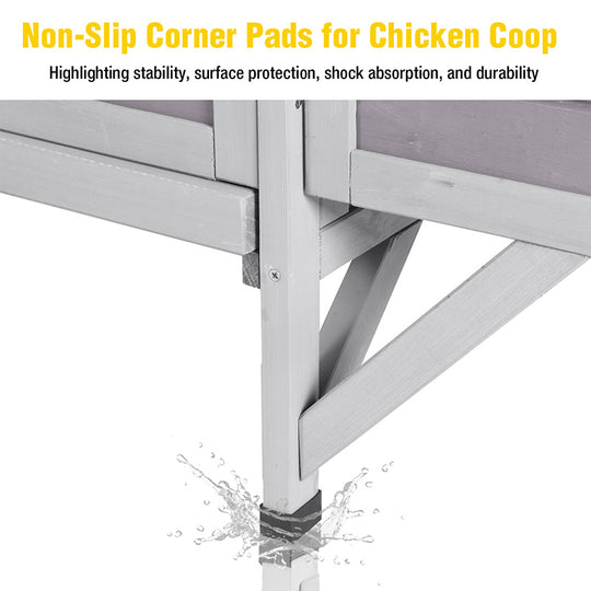 Aivituvin-AIR7020 Raised Backyard Hen House | Small Chicken House for 1-2 Chickens