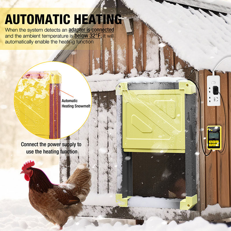 Aivituvin- AIR61 Mobile Chicken Tractor for 2-3 Chickens( Inner Space 18.47ft²)