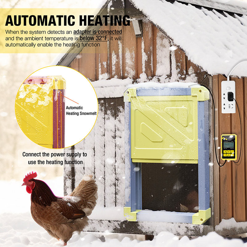 Aivituvin- AIR61 Mobile Chicken Tractor for 2-3 Chickens( Inner Space 18.47ft²)