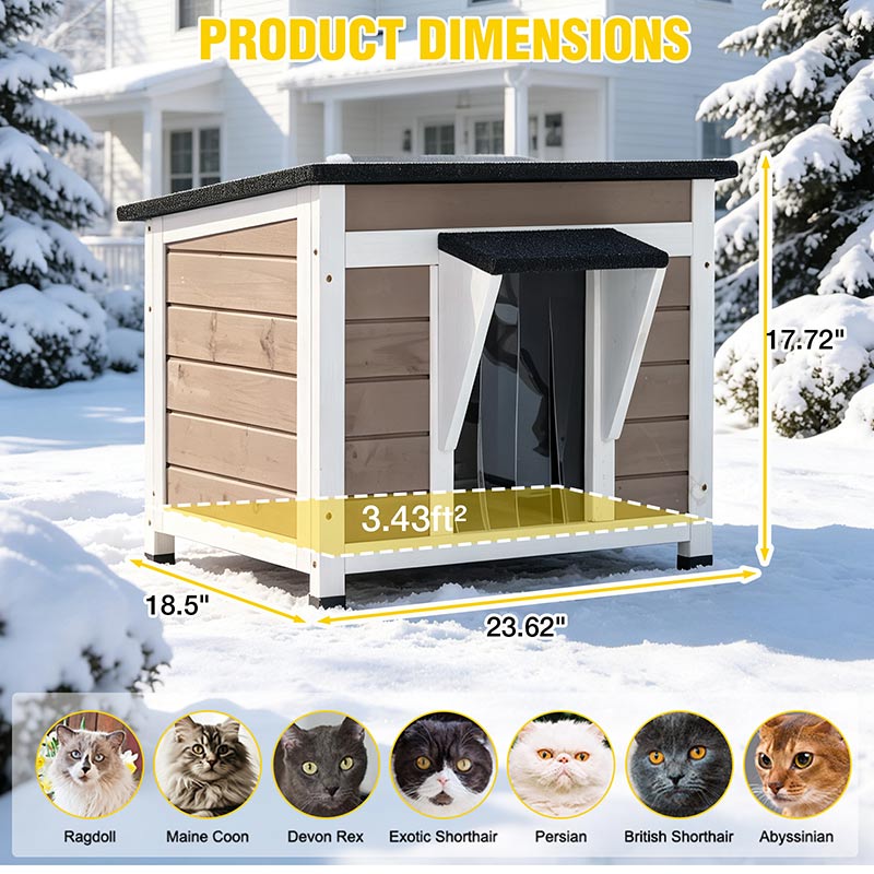 outdoor cat house