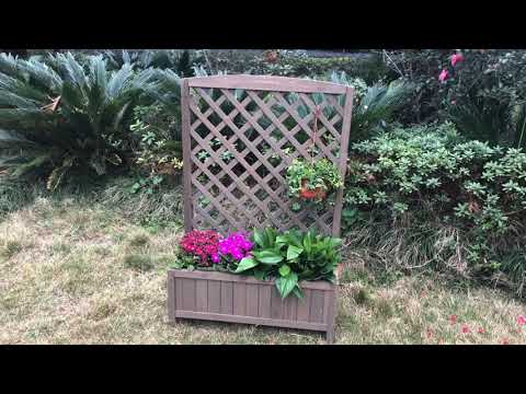 Aivituvin-GUT06 Raised Garden Bed | Wooden Garden Planter