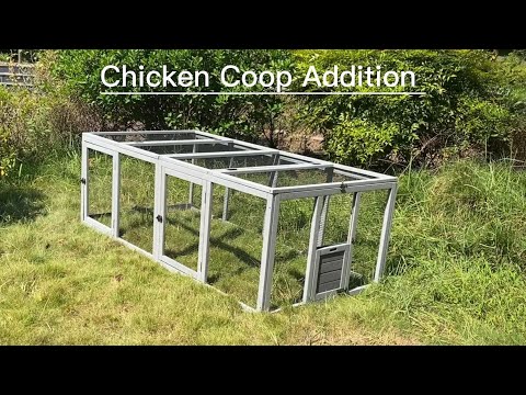 Aivituvin-AIR60 Chicken Coop Extension Run ,Combine with AIR59 AIR66 AIR67 AIR69