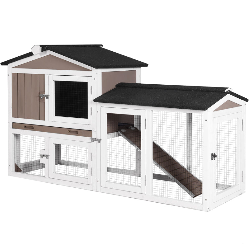 Aivituvin Small Chicken Coop AIR002, Wooden Chicken House for 1-2 Chicks