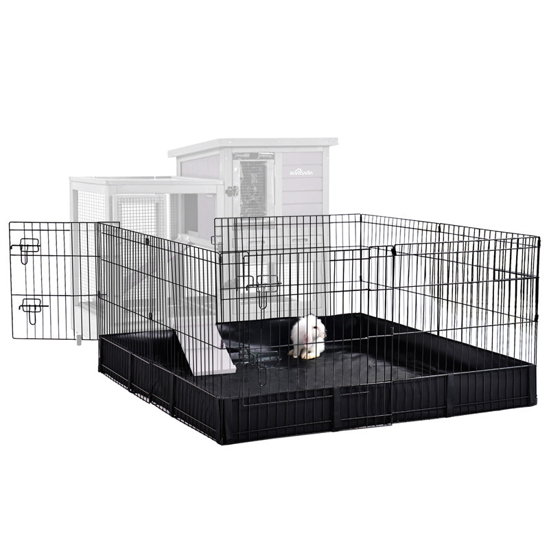 Aivituvin-AIR35 Outdoor and Indoor Bunny Hutch (Inner Space 8.3ft²)