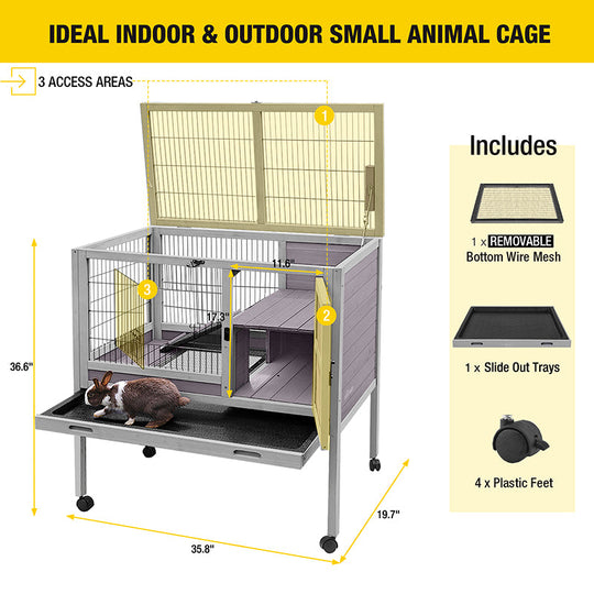 small rabbit cage