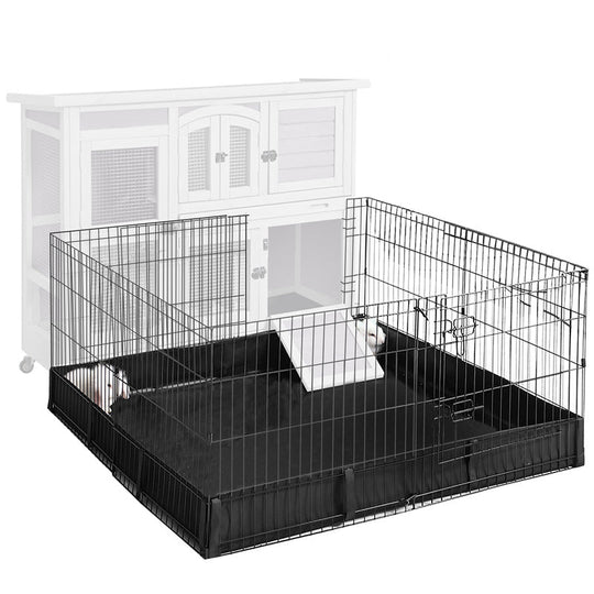 Morgete Pet Playpen, Small Animal Playpen for Rabbits Hamsters Guinea Pigs Cage Exercise Pen and Enclosure Waterproof