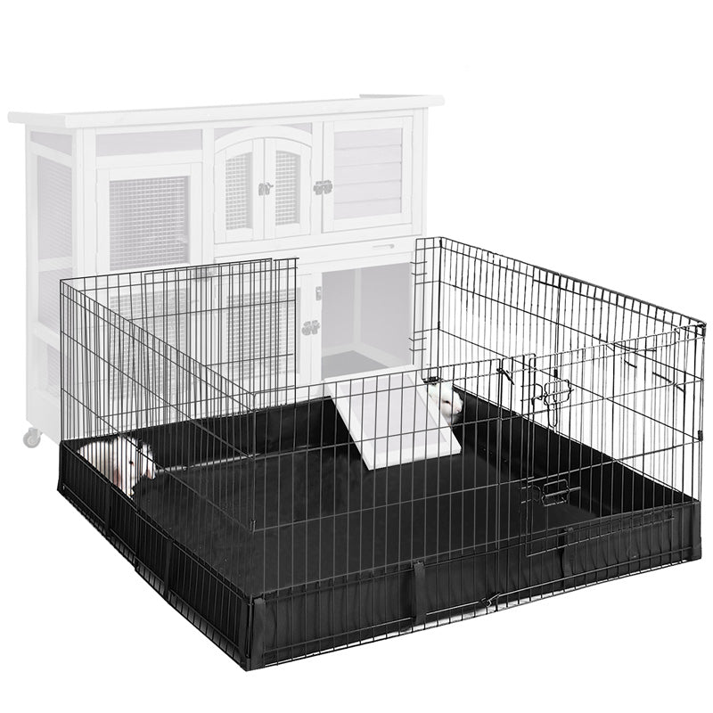 Aivituvin Portable Pet Playpen for Bunny, Guinea Pigs