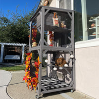 Aivituvin-AIR22 Cat House , Outdoor Cat Catio (Inner Space 13.2ft²)