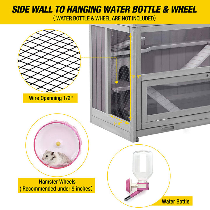 Picture of Aivituvin Indoor Hamster Cage | Guinea Pig Cage