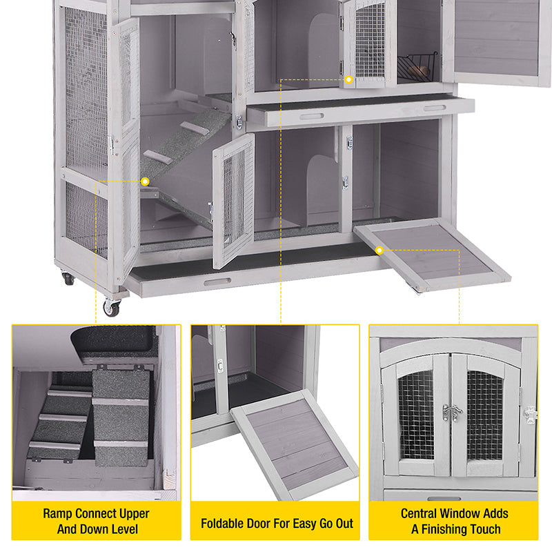 Rabbit Hutch On Wheels 