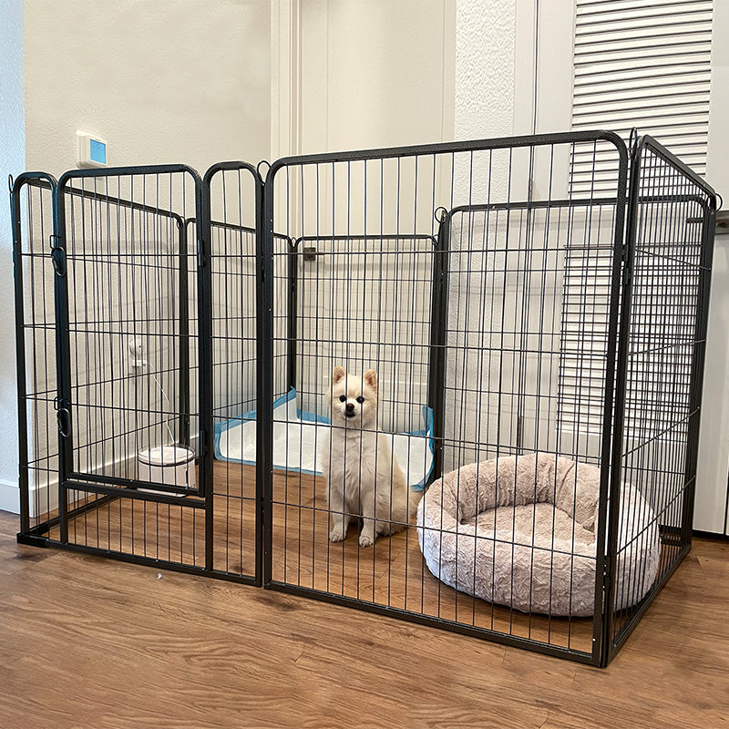 Dog Pen for Outdoor and Indoor,Large Portable Puppy Pet Playpen