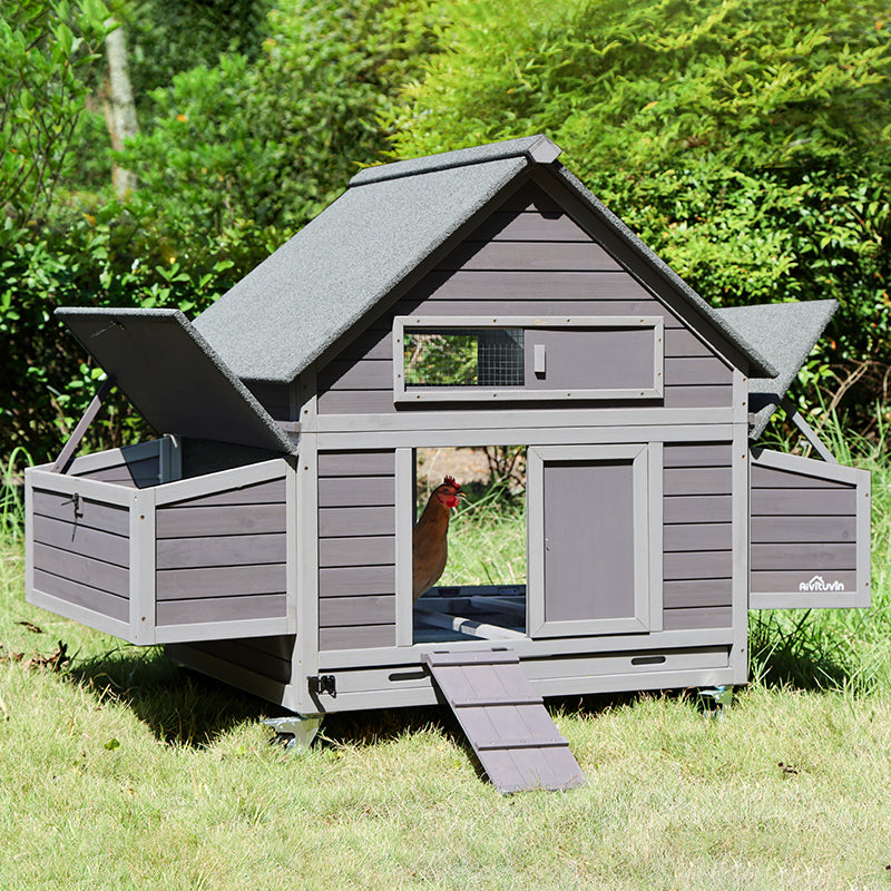 chicken coop on wheels