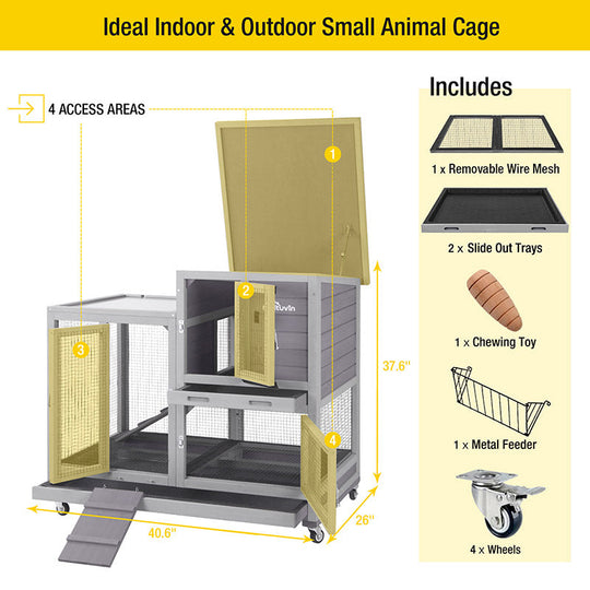 indoor rabbit hutch
